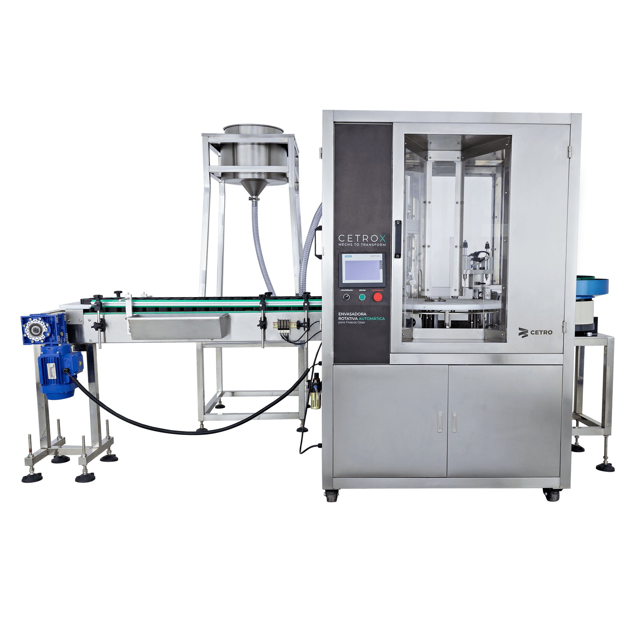 Envasadora Rotativa Automática para Frascos Gloss CARFM CP - imagem 2