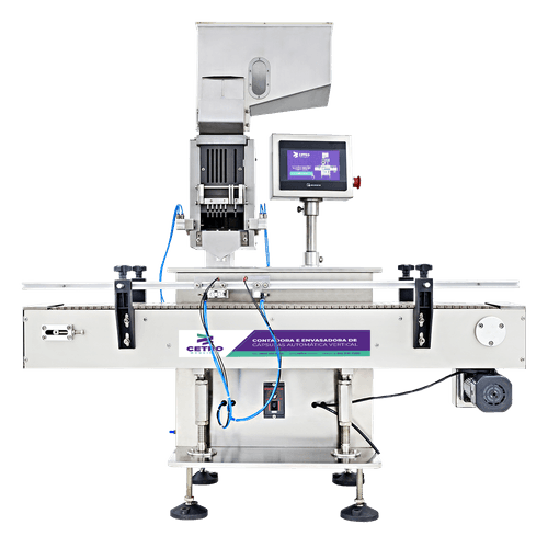 Contadora e Envasadora de Cápsulas Automática Vertical CACCM V