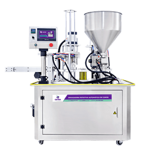 Envasadora Rotativa Automática de Copos XBG-1000L