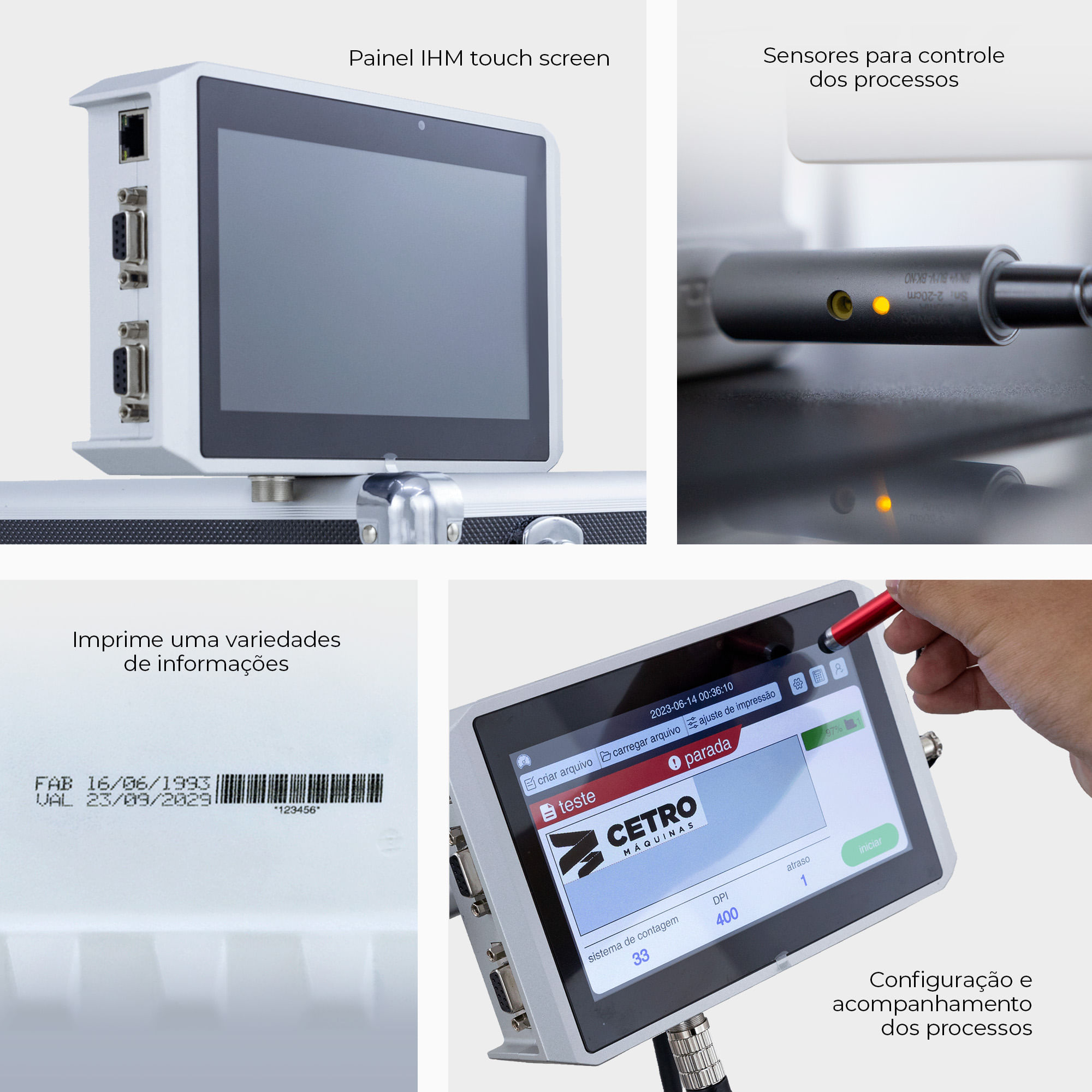 Datador InkjetPro em Linha CIPM LP 1 - imagem 2