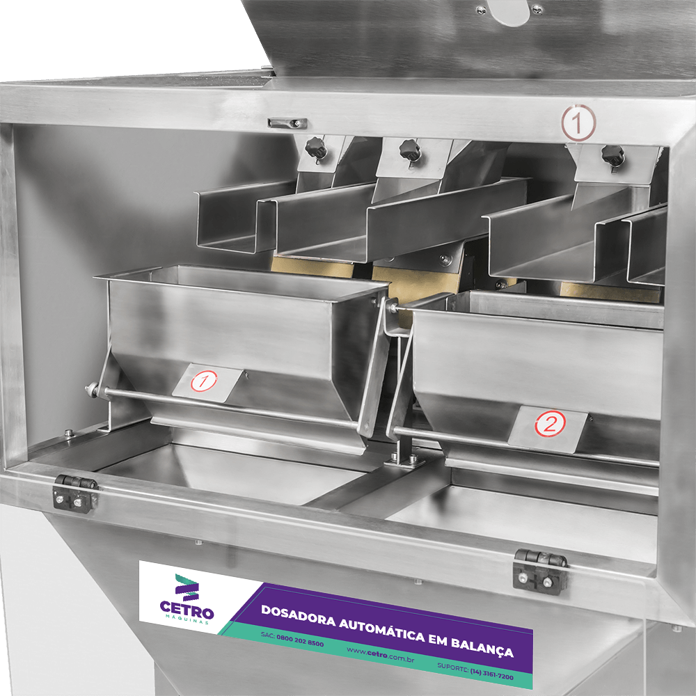 Dosadora Automática com 2 Balanças CADM W2-1000 F - imagem 4
