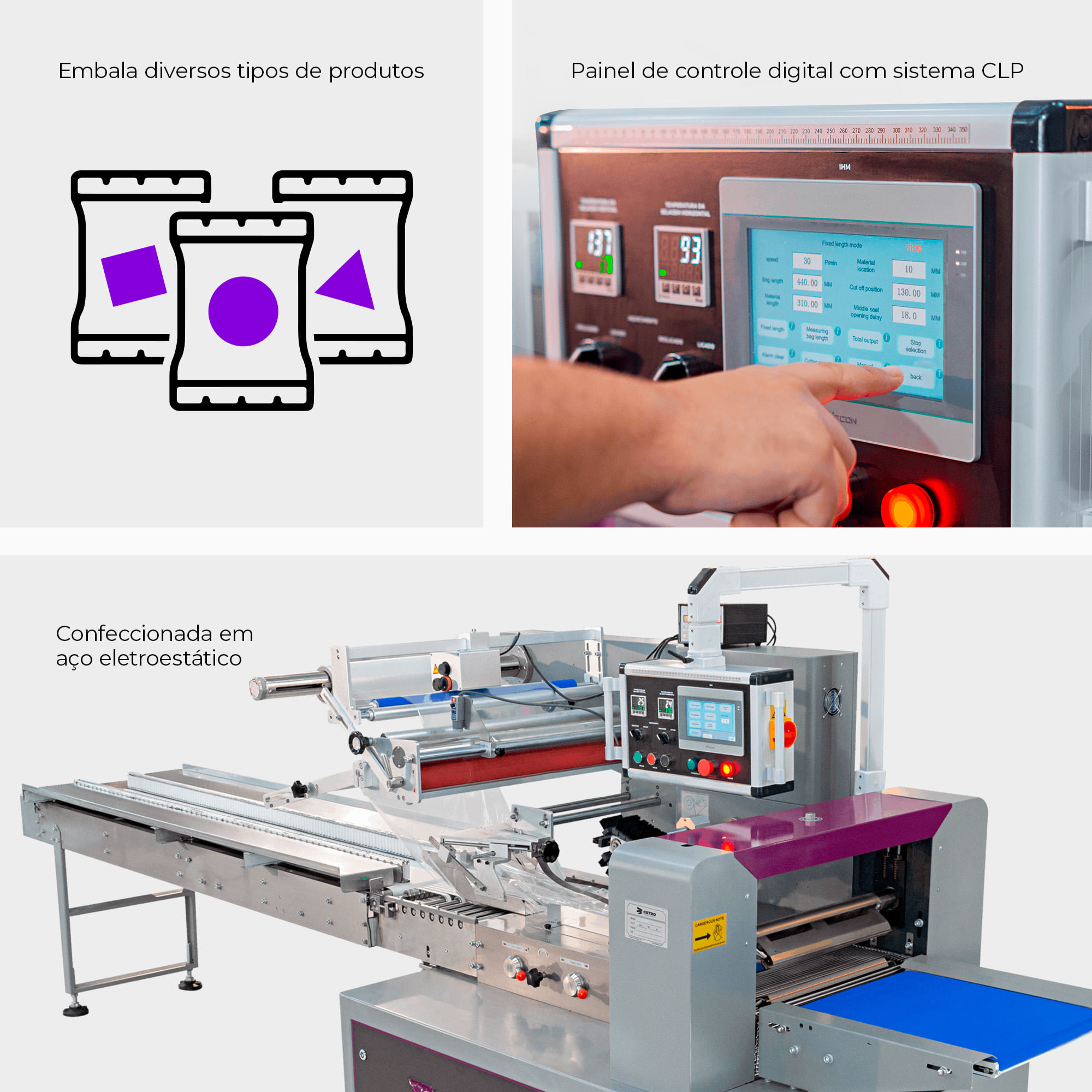 Flow Pack Convencional CAPM FP-800 RC - imagem 2