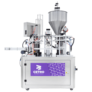 Envasadora Rotativa Automática de Copos CAFM R VC-1000