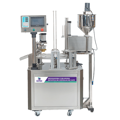 Envasadora e Seladora Rotativa de Cápsulas de Café CACCFM R