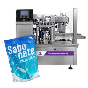 Empacotadora Rotativa para Embalagens Pré-Formadas CAPM 200 PR VP-1000