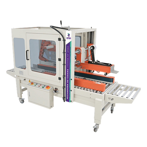 Fechadora de Caixas com Dobra de Abas Automática NR12