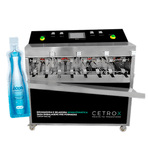 Envasadora e Seladora Semiautomática para Embalagens Pré-Formadas CSFSM 1410 A2