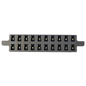 Molde com 20 Cavidades em Formato de Urso 3-4 g para Produção Semiautomática de Gummy - 150 Unidades