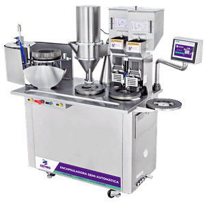 Encapsuladora Semiautomática com Molde Duplo e Painel Digital CSCM 717 DM