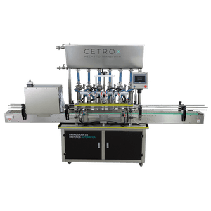 Envasadora de Pastosos Automática 100 - 1000ml com 6 Bicos e Esterilização UV CAFM P-1000 6N UVT