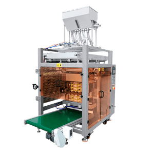 Empacotadora Automática de Sachês 4 Soldas com Múltiplas Pistas CAPM 1080 4S VP-50 4L