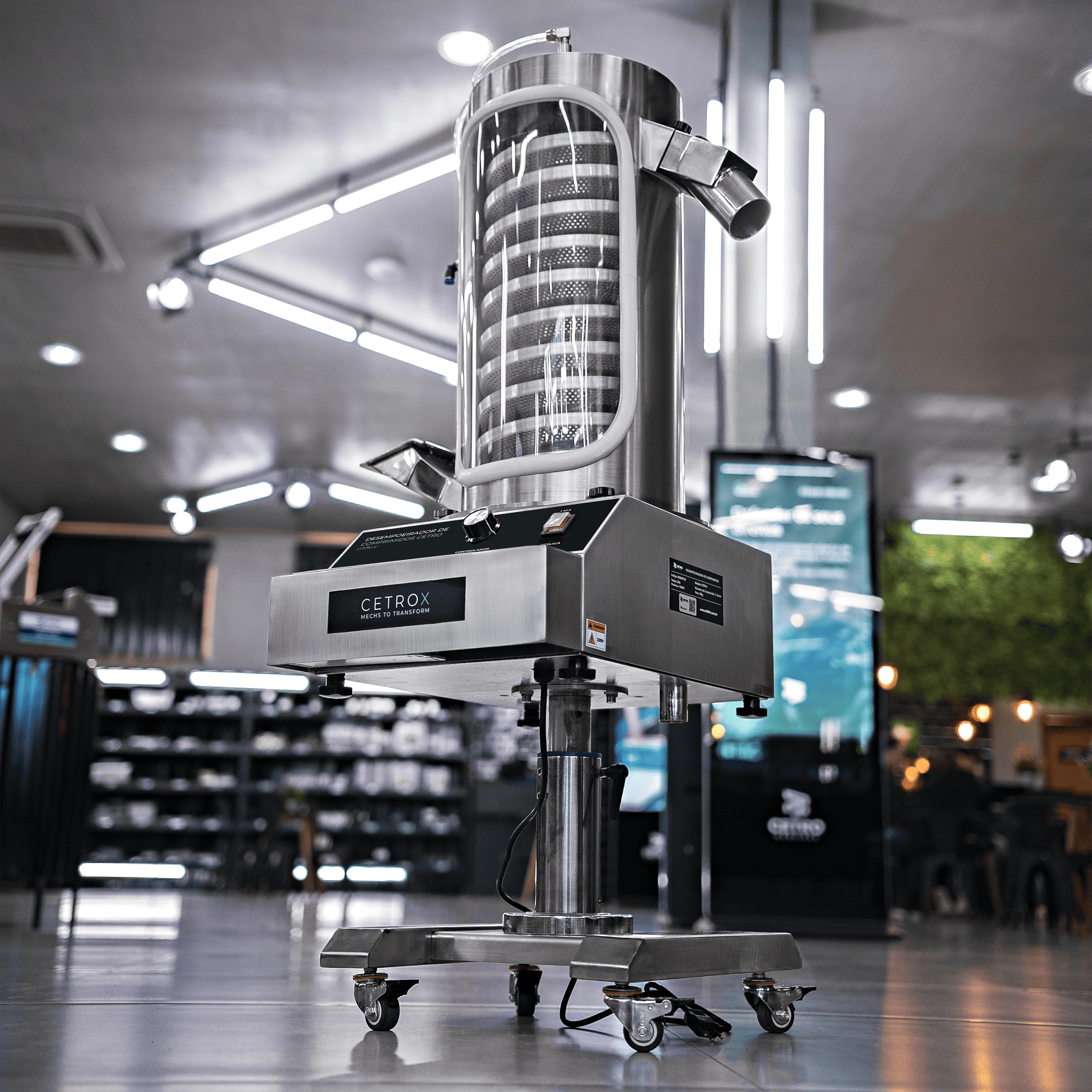 Desempoeirador de Comprimidos Cetro CDTM V - imagem 4