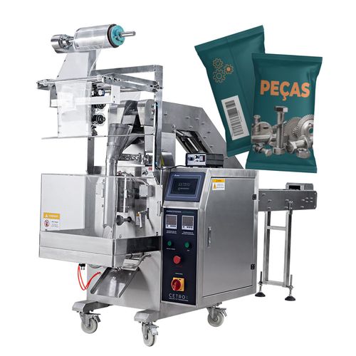Empacotadora Automática com Esteira de Canecas para Peças Diversas CAPM 320 BF