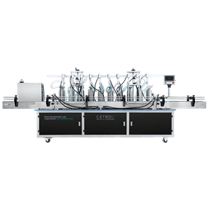 Envasadora de Líquidos Automática 500 - 2500ml com 10 Bicos e Esterilização UV CAFM L-2500 10N UVT