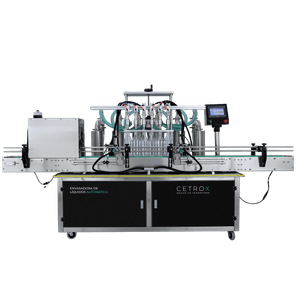 Envasadora de Líquidos Automática 500 - 2500ml com 6 Bicos e Esterilização UV CAFM L-2500 6N UVT