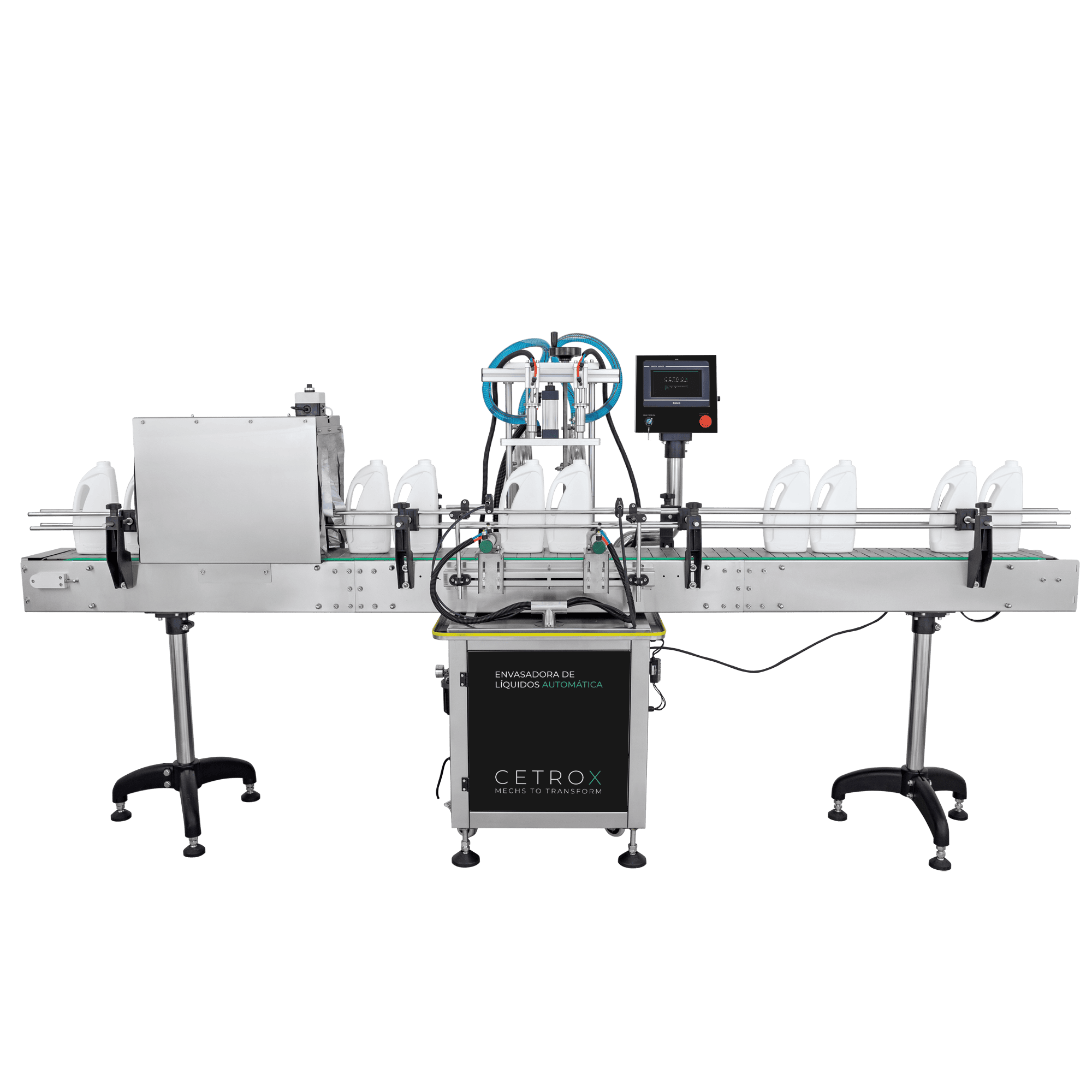 Envasadora de Líquidos Automática 100 - 1000ml com 2 Bicos e Esterilização UV CAFM L-1000 2N UVT - imagem 1