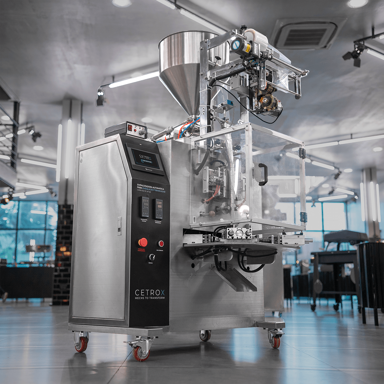 Empacotadora Automática para Embalagem Triangular CAPM 150 TP VP-50 - imagem 5