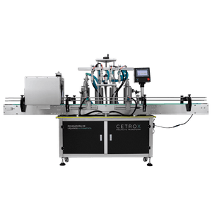 Envasadora de Líquidos Automática 10 - 100ml com 4 Bicos e Esterilização UV CAFM L-100 4N UVT