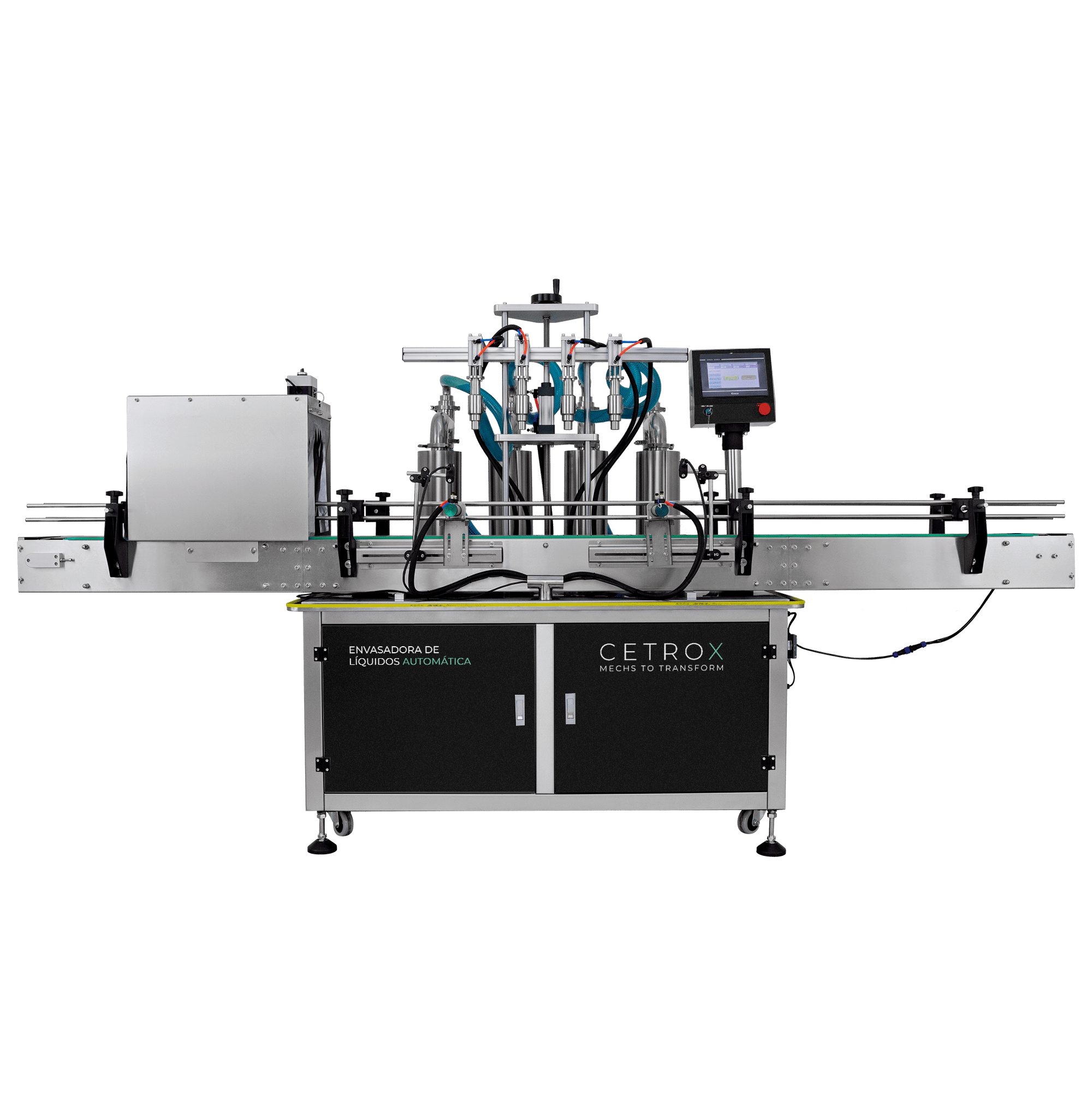 Envasadora de Líquidos Automática 100 - 1000ml com 4 Bicos e Esterilização UV CAFM L-1000 4N UVT - imagem 1