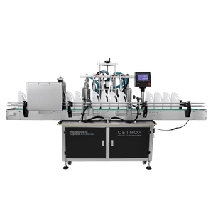 Envasadora de Líquidos Automática 1000 - 5000ml com 4 Bicos e Esterilização UV CAFM L-5000 4N UVT