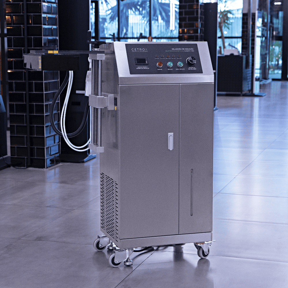 Seladora de Indução Eletromagnética Refrigerada para Linha de Produção CASM I-150 - imagem 5