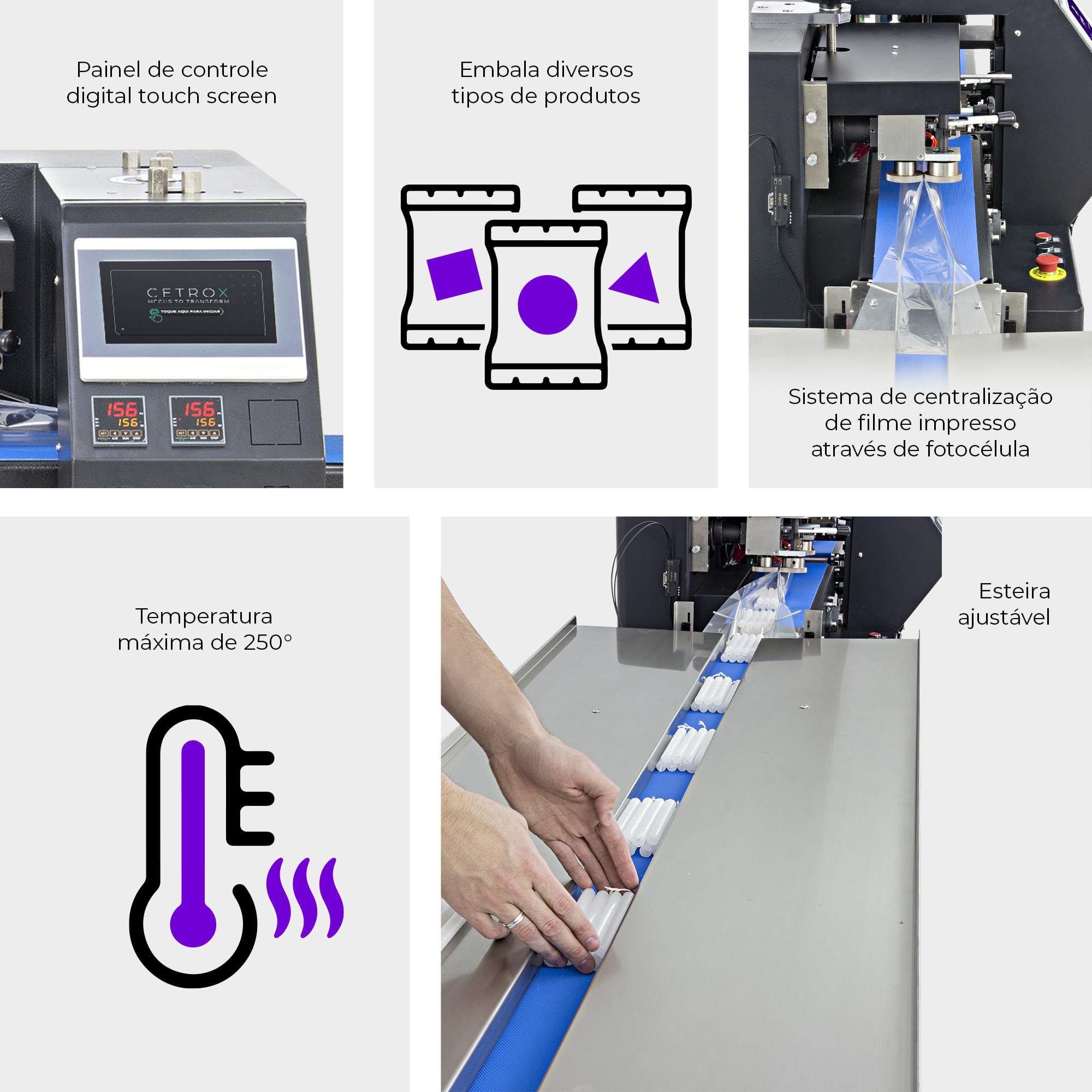 Flow Pack Invertida CAPM FP-280 I - imagem 3