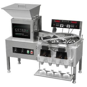 Contadora e Envasadora de Capsulas e Comprimidos Semiautomática CSCM CF-400 T