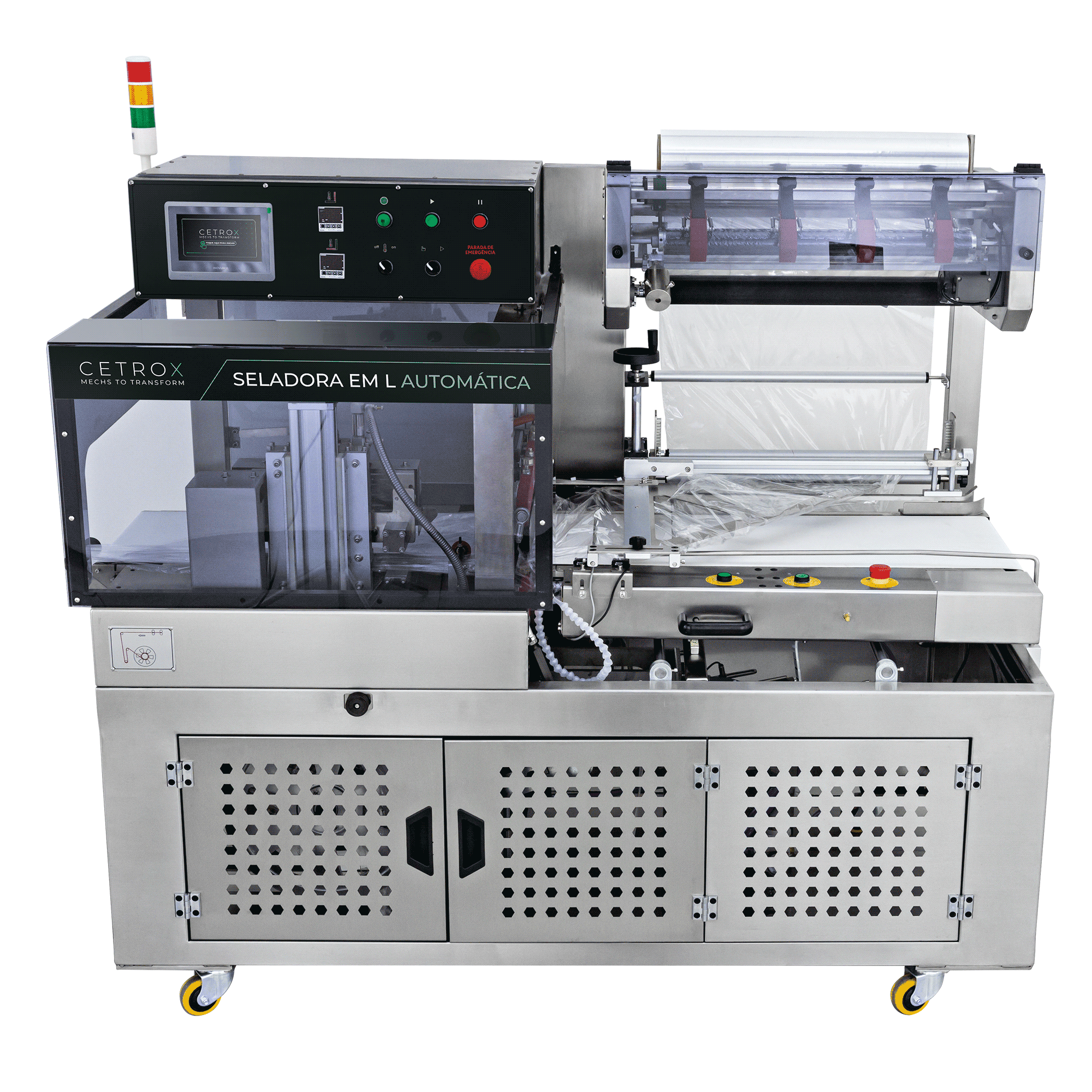 Seladora em L Automática CASM 4518 LT SS304 - imagem 1