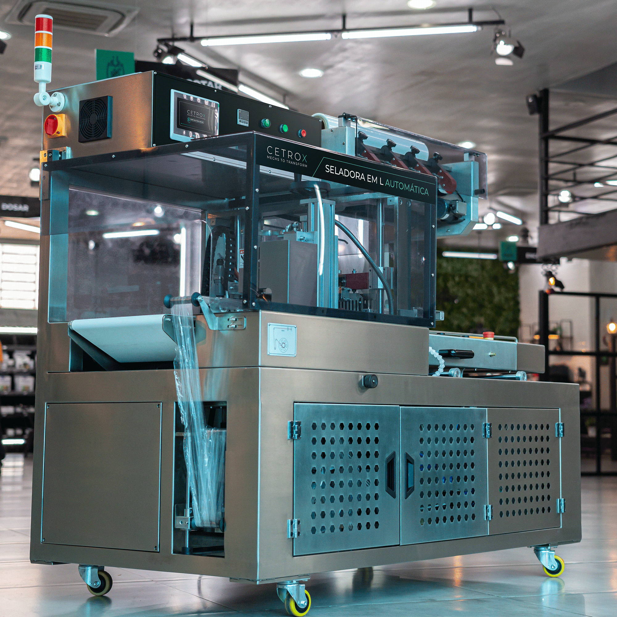 Seladora em L Automática CASM 4518 LT SS304 - imagem 5