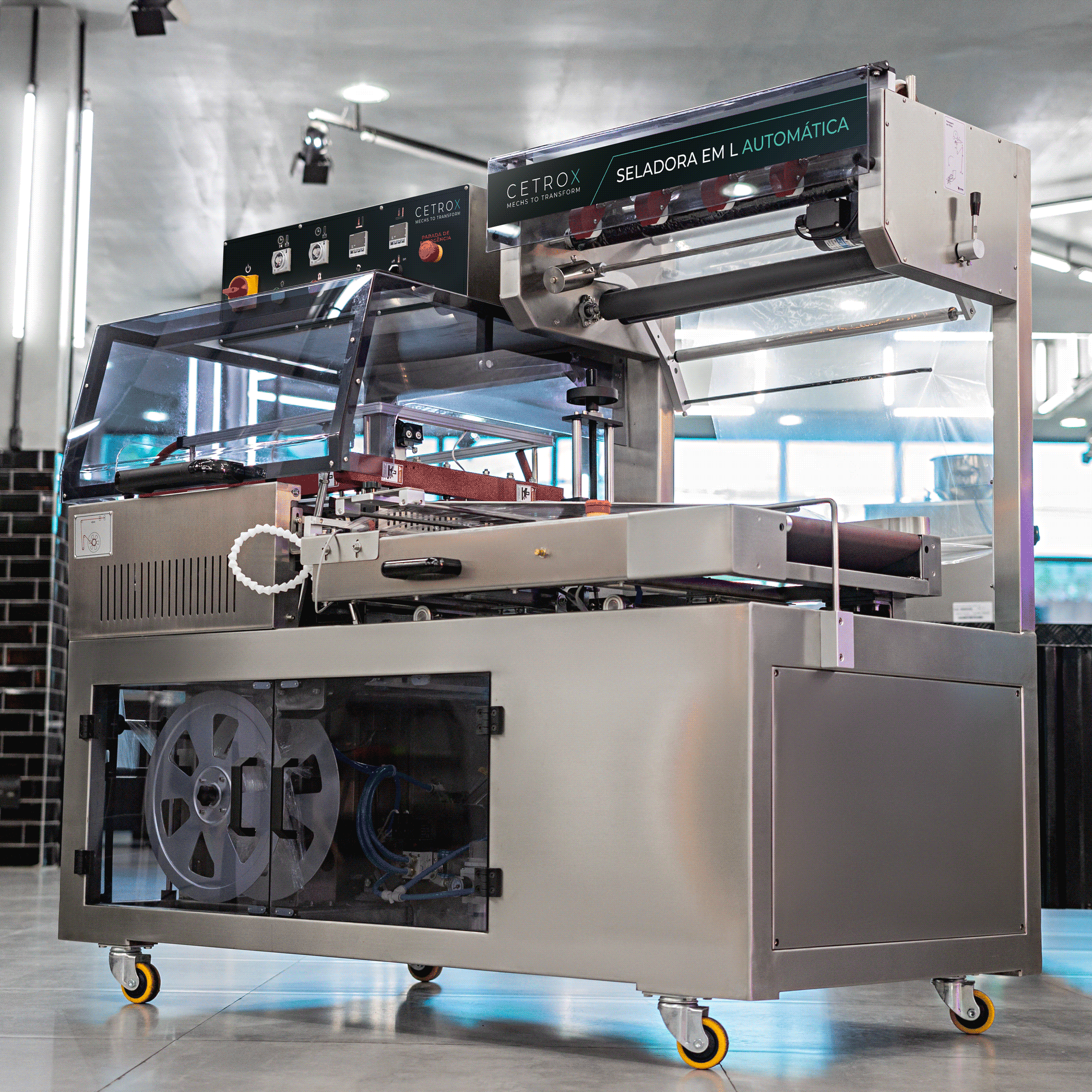 Seladora em L Automática em Inox 304 CASM 5545 LT SS304 - imagem 5