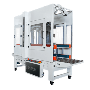 Fechadora de Caixas Automática com Dobra de Abas com Proteções para NR12 CASM BS-8150 SC FPC T75