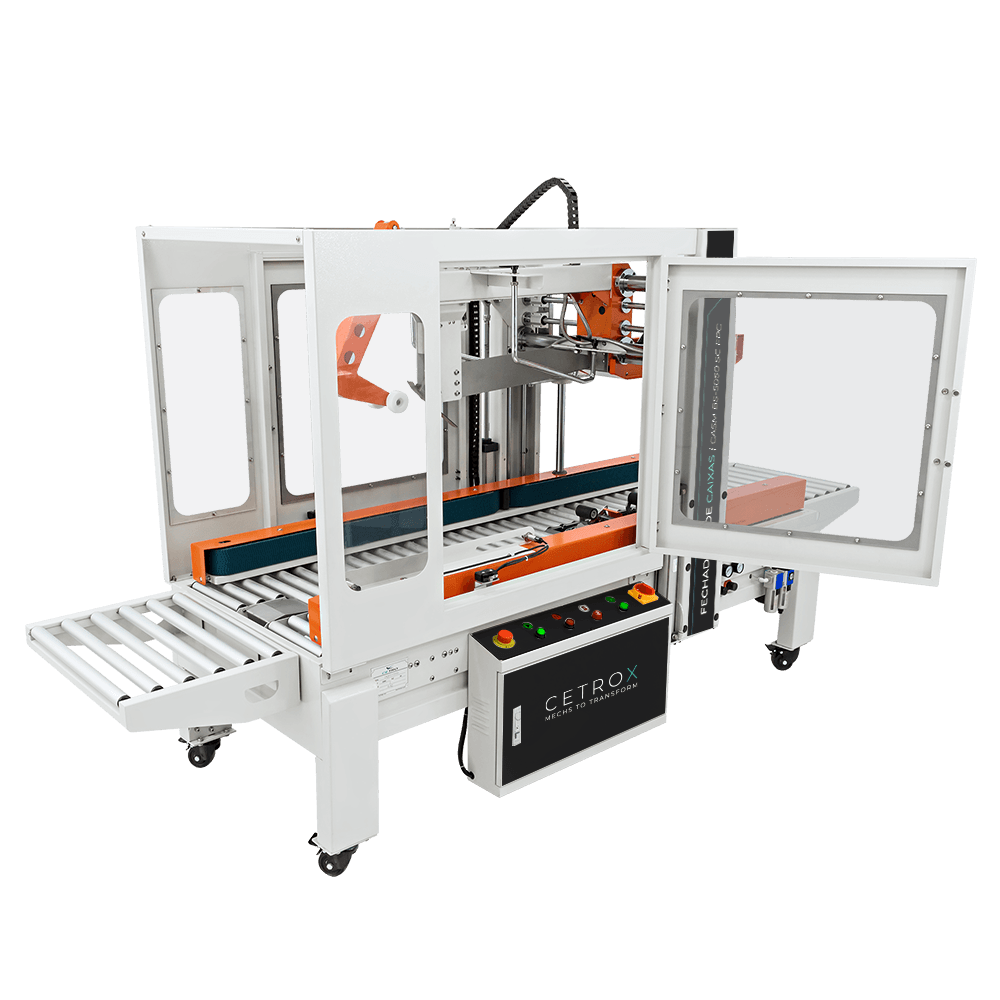 Fechadora de Caixas Automática com Tração Lateral e Proteções CASM BS-5050 SC FPC - imagem 1