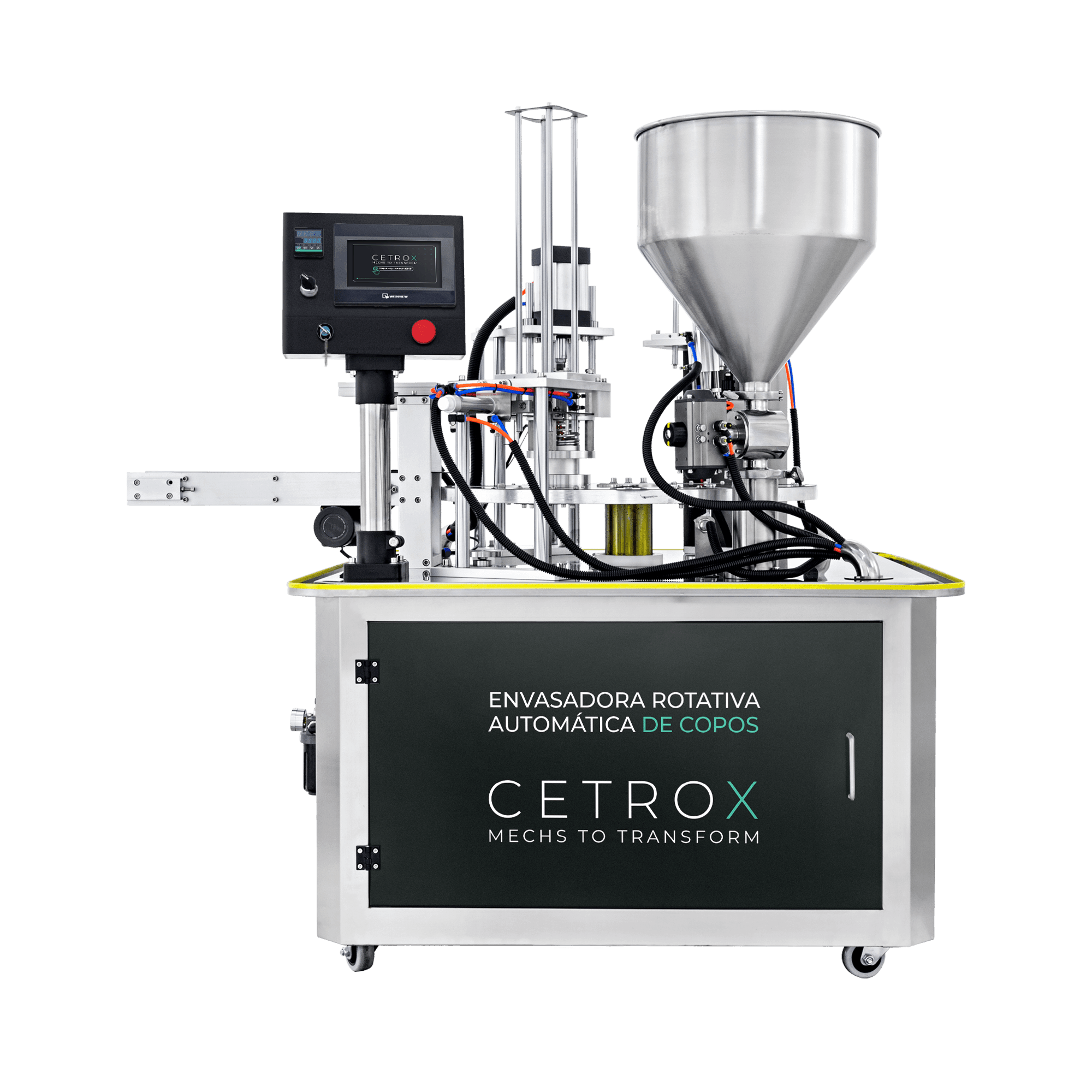 Envasadora Rotativa Automática de Copos CAFM R VP-1000 - imagem 1
