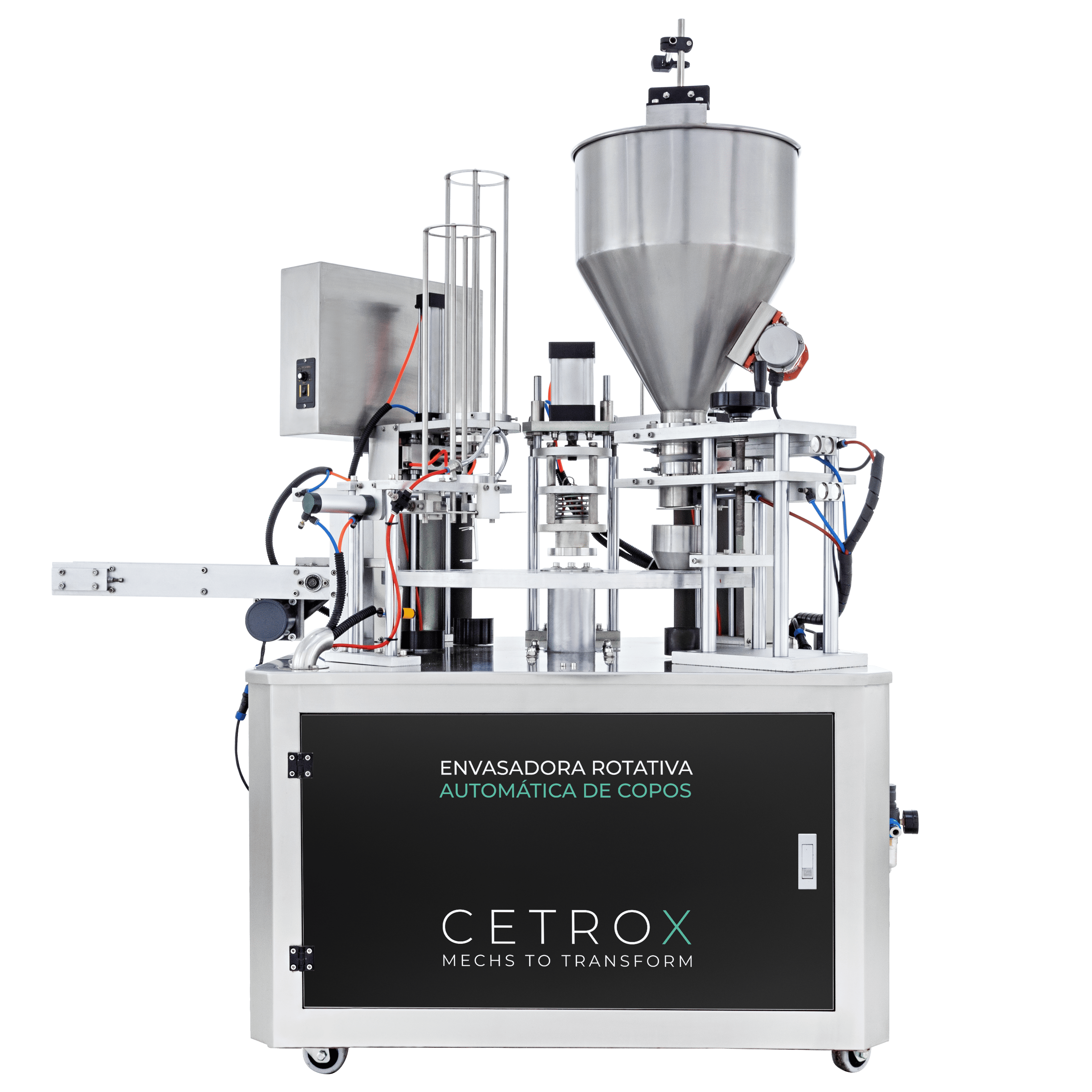 Envasadora Rotativa Automática de Copos CAFM R VC-1000 - imagem 1