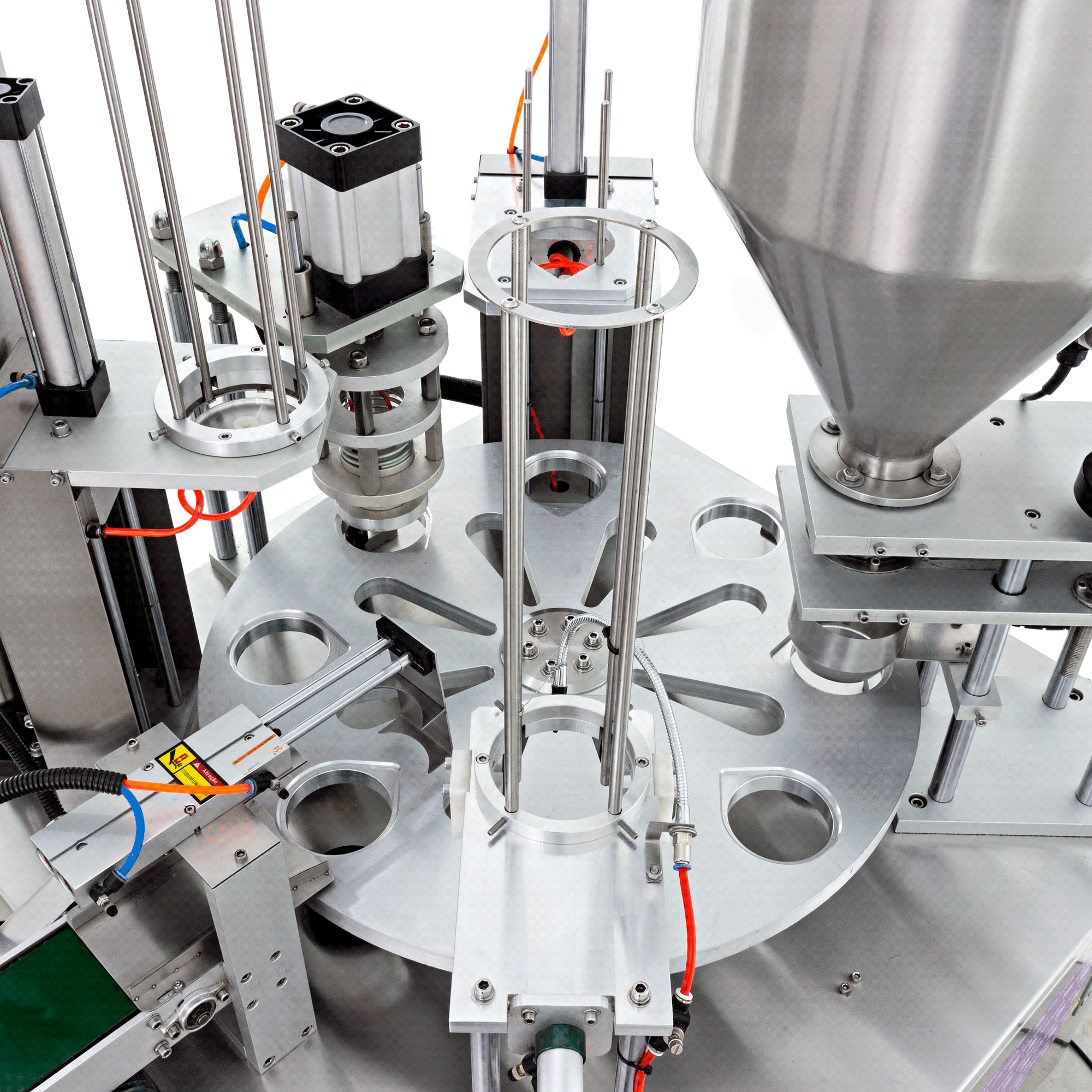 Envasadora Rotativa Automática de Copos CAFM R VC-1000 - imagem 4