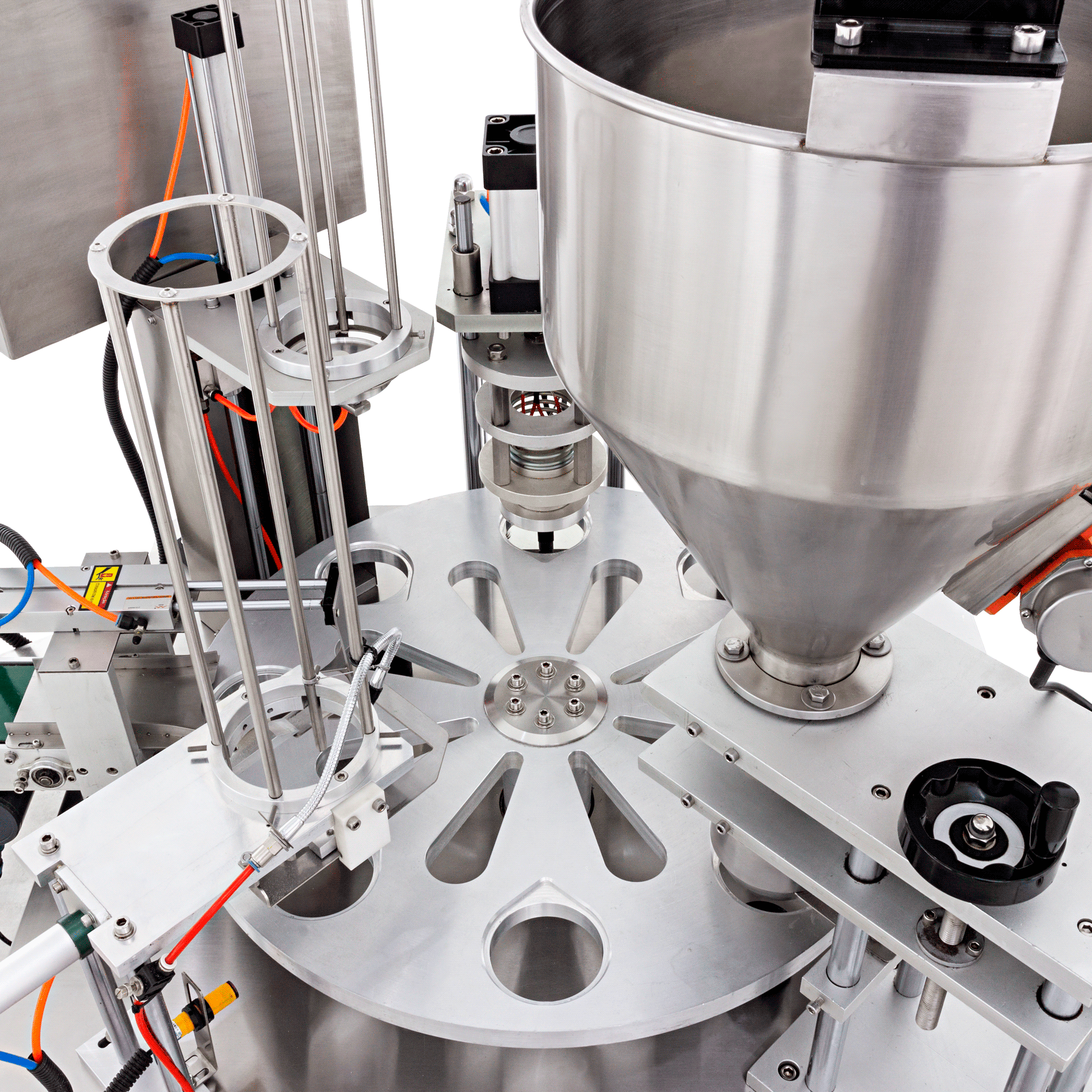 Envasadora Rotativa Automática de Copos CAFM R VC-1000 - imagem 5
