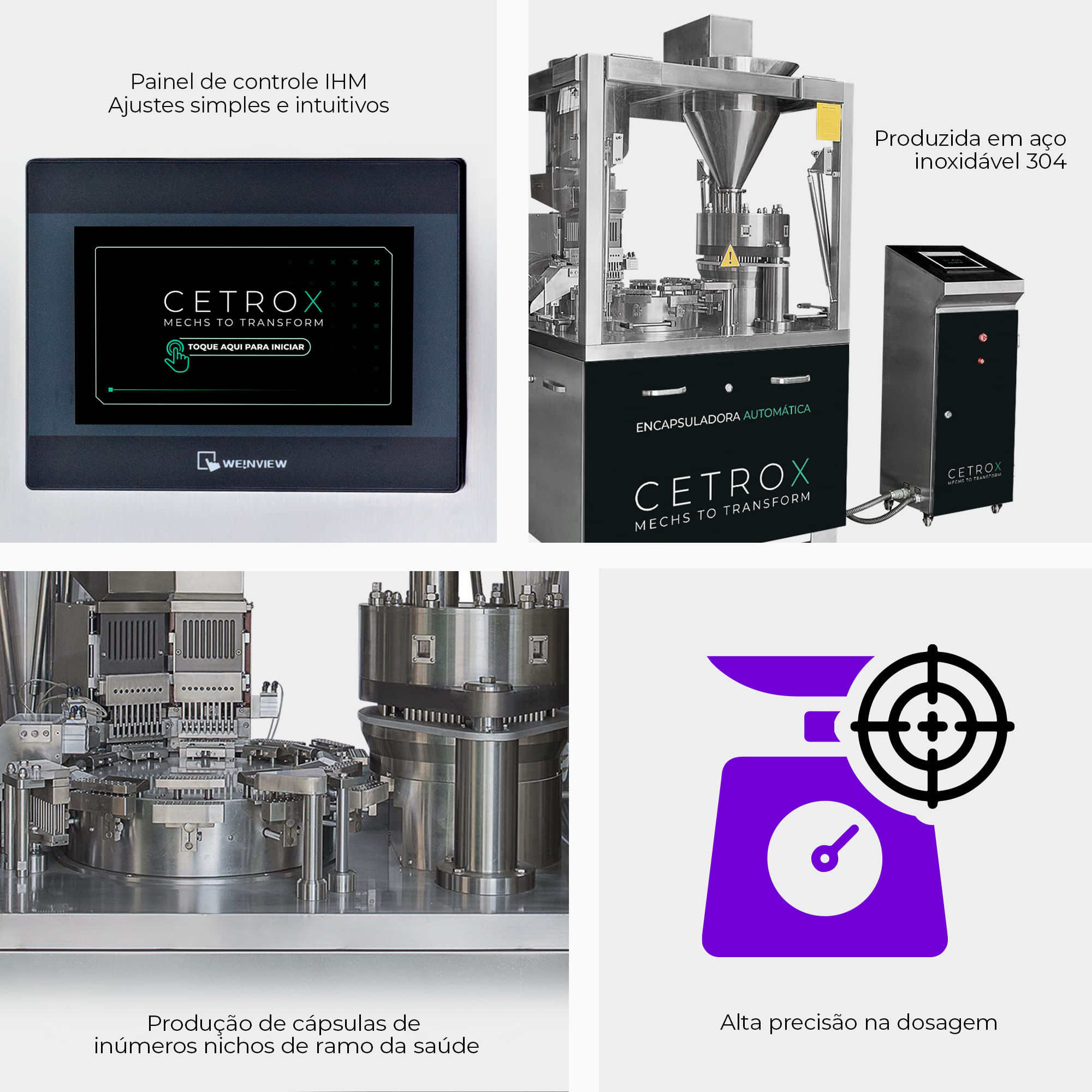Encapsuladora Automática Cetro CACM 2000 - imagem 2