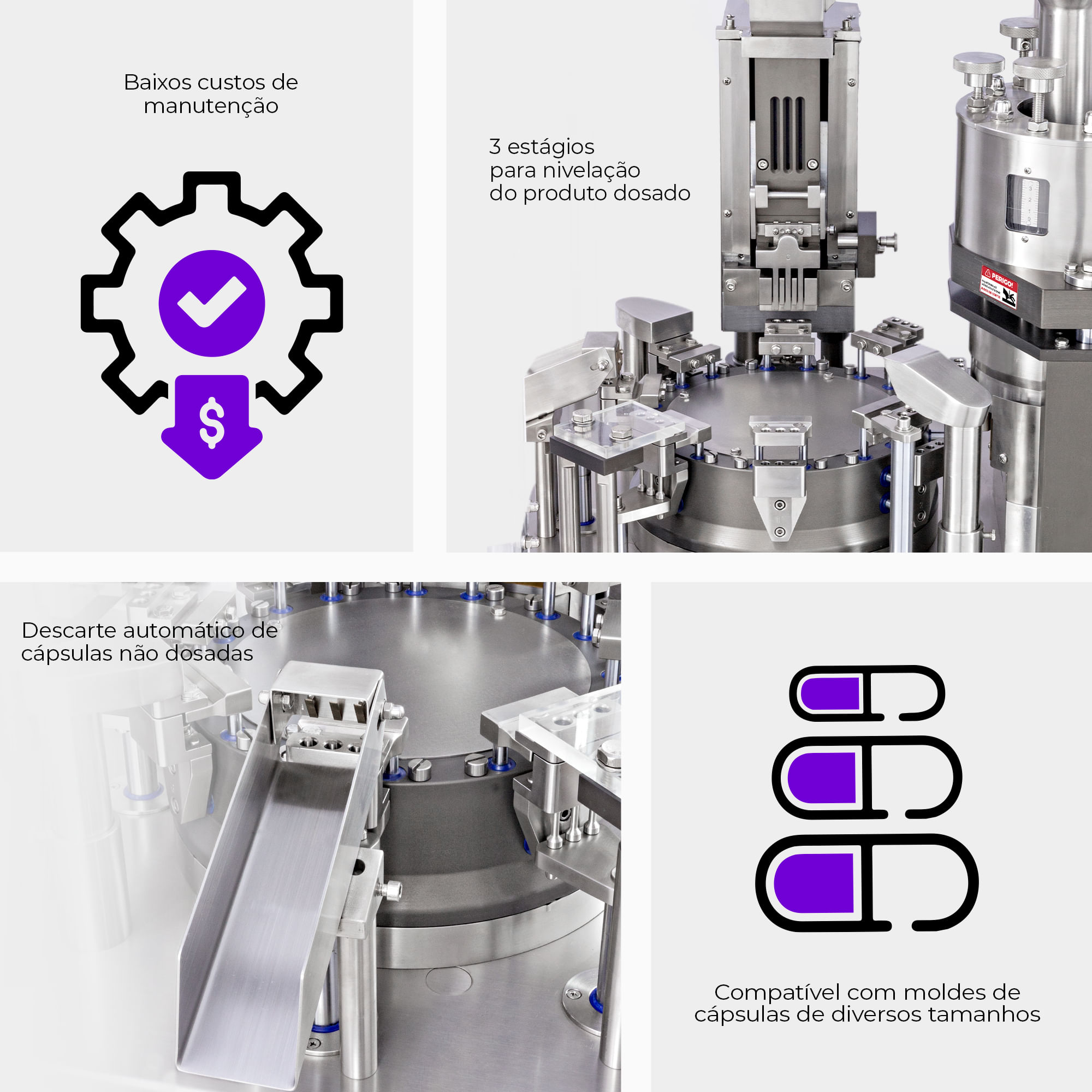 Encapsuladora Automática Cetro CACM 400 - imagem 3