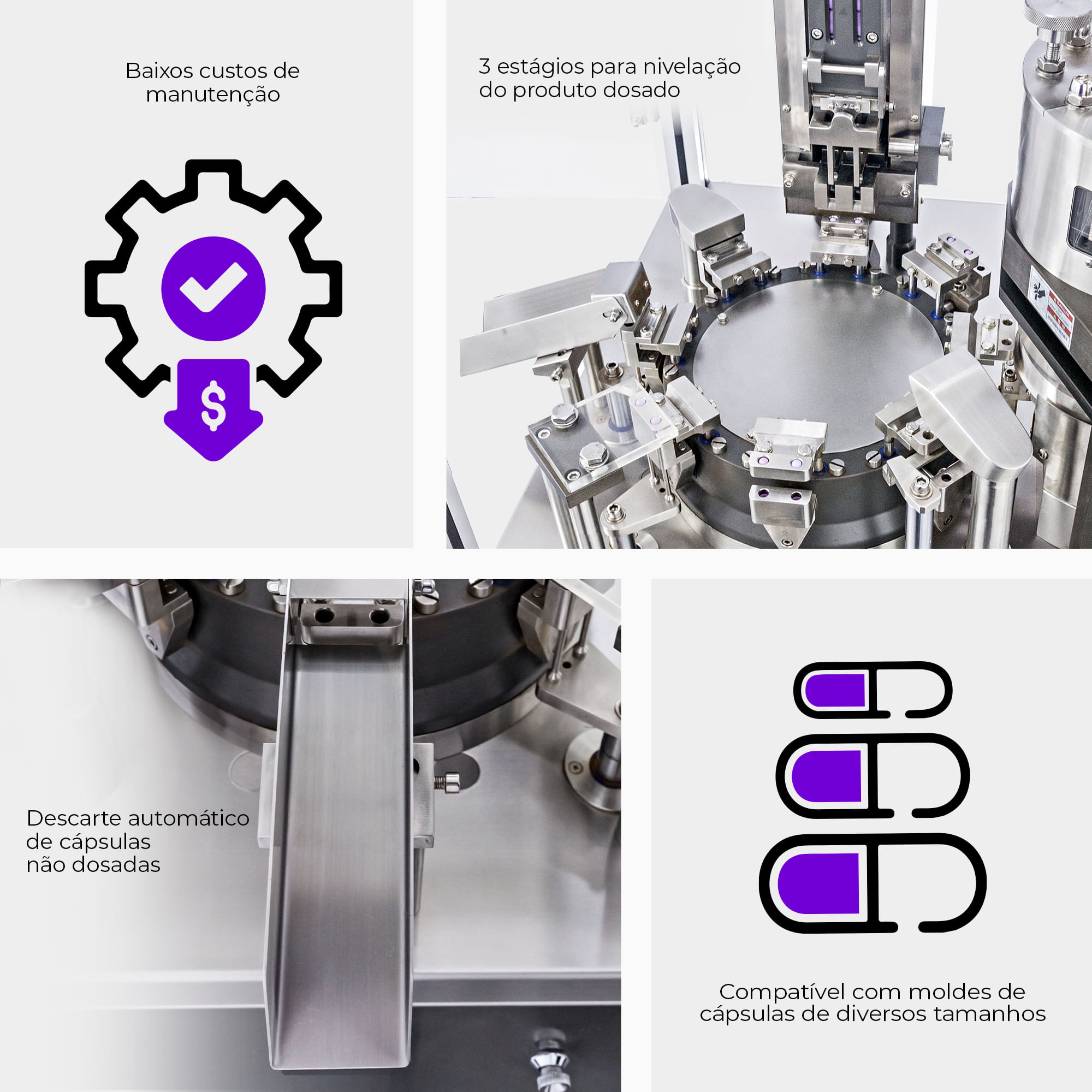 Encapsuladora Automática Cetro CACM 200 - imagem 3