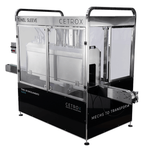 Túnel de Encolhimento Sleeve para Lacres e Rótulos com NR-12 CSTM 1825 SS304 NT