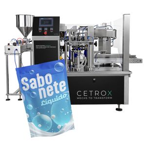 Empacotadora Rotativa para Embalagens Pré-Formadas CAPM 200 PR VP-1000