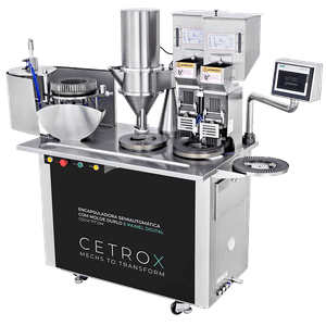 Encapsuladora Semiautomática com Molde Duplo e Painel Digital CSCM 717 DM