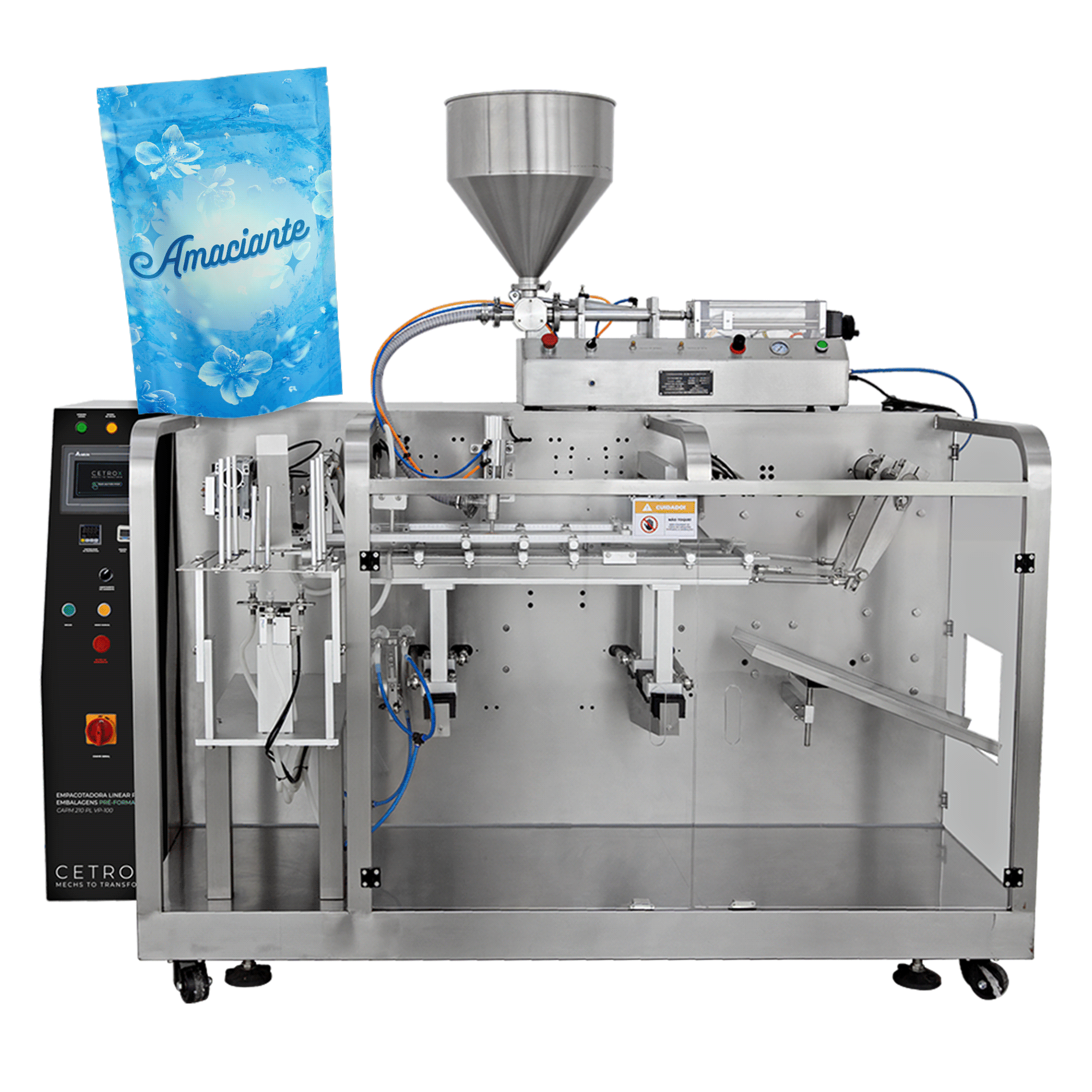 Empacotadora Linear para Embalagens Pré-Formadas CAPM 210 PL VP-100 - imagem 1