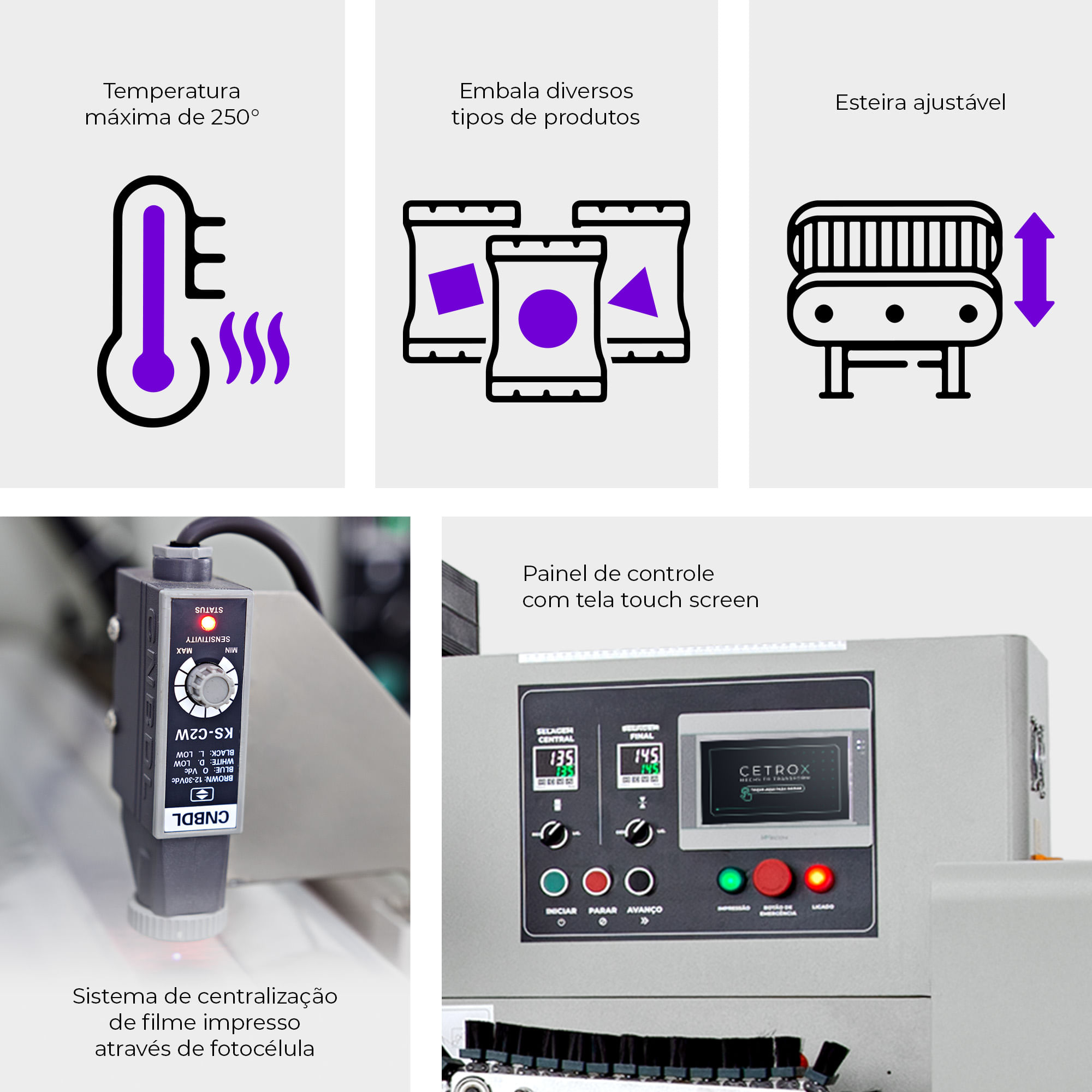 Flow Pack Convencional CAPM FP-600 - imagem 3