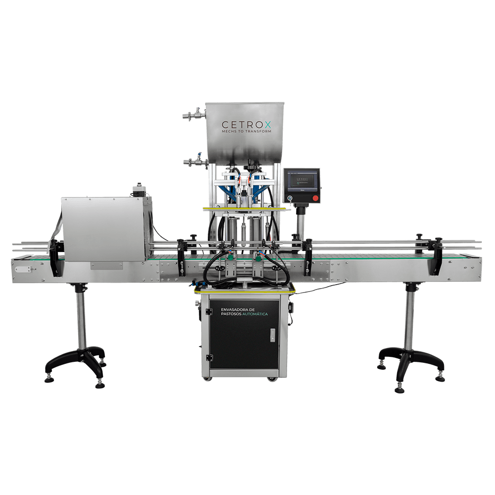 Envasadora de Pastosos Automática 100 - 1000ml com 2 Bicos e Esterilização UV CAFM P-1000 2N UVT - imagem 1