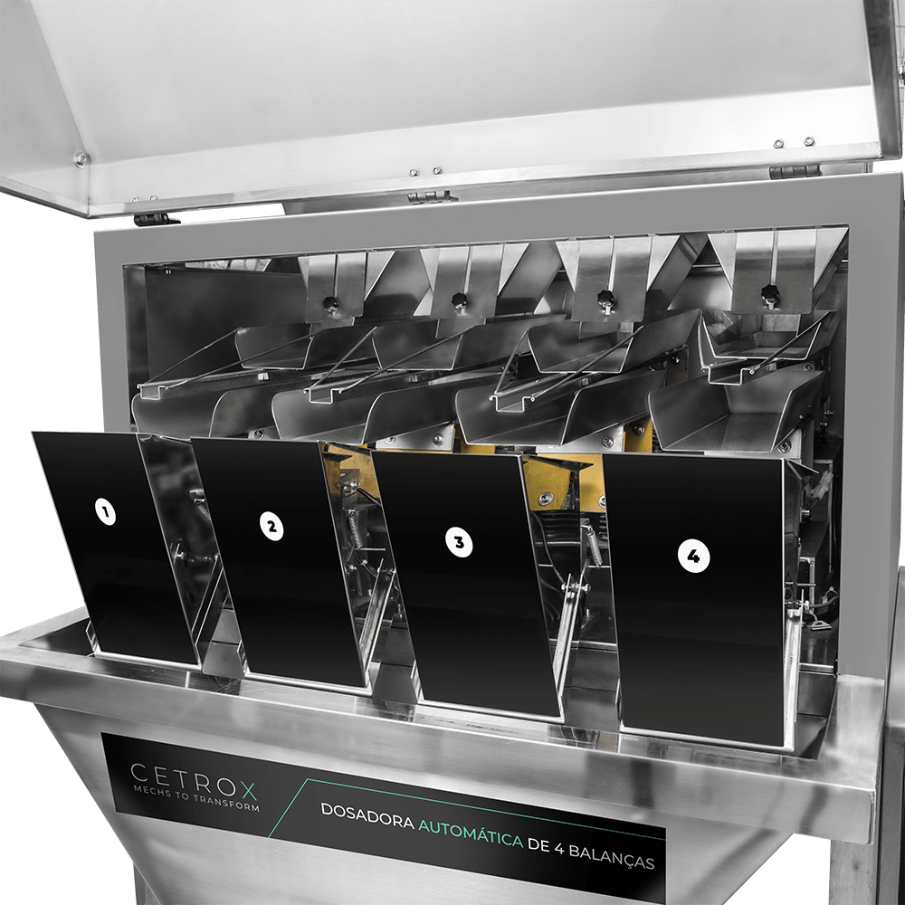 Dosadora Automática com 4 Balanças CADM W4-1000 F - imagem 4