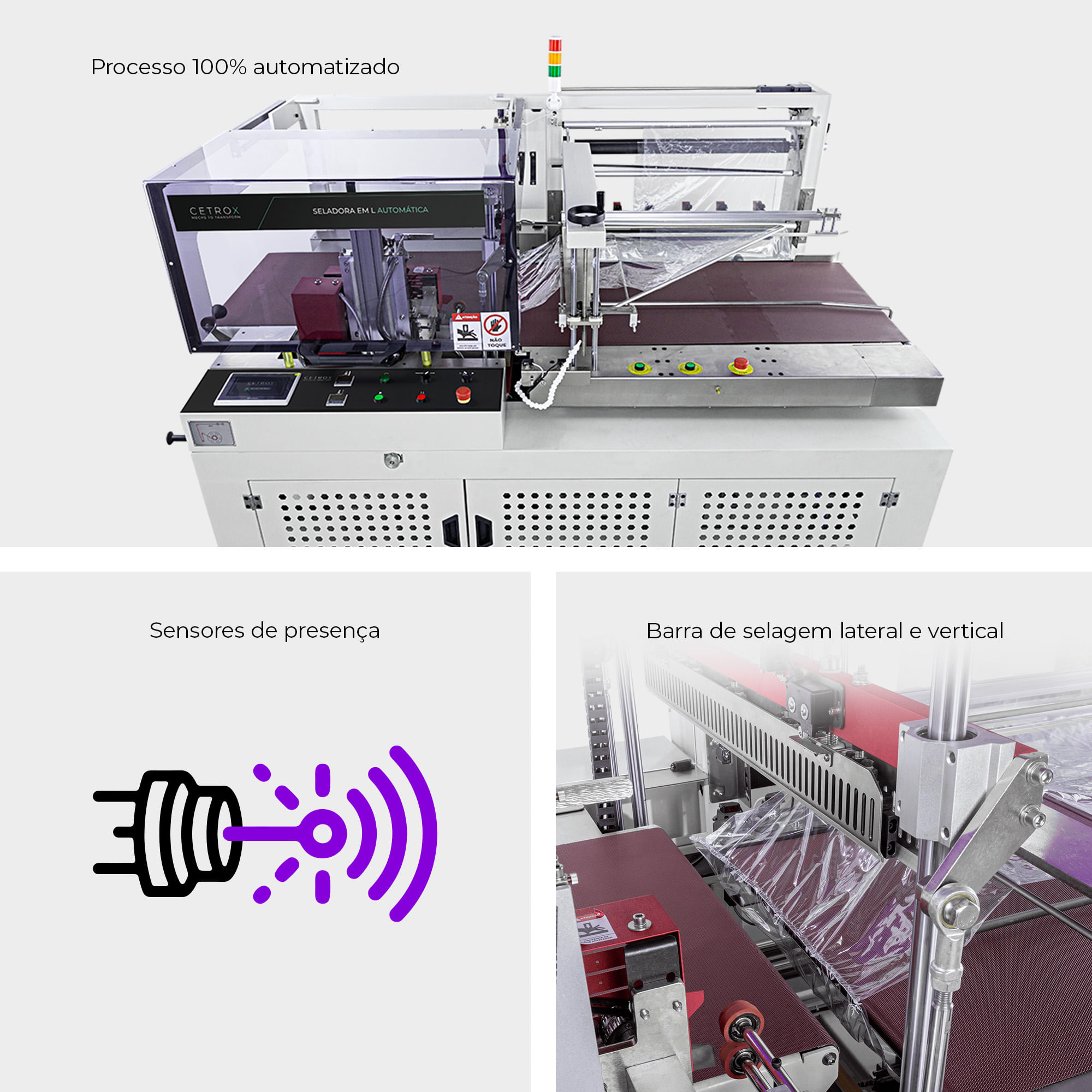 Seladora em L Automática CASM 6025 LT - imagem 3