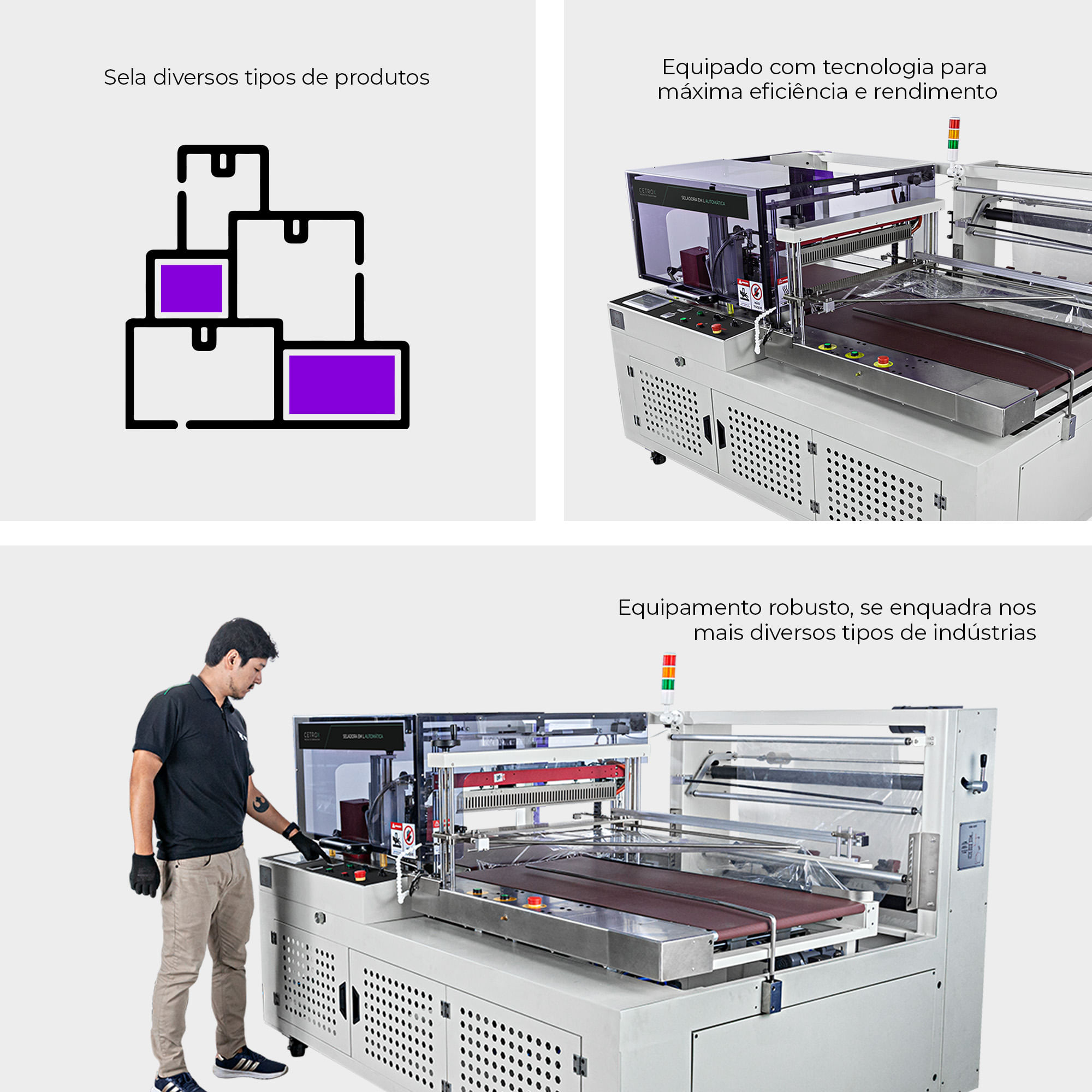 Seladora em L Automática CASM 6025 LT - imagem 4