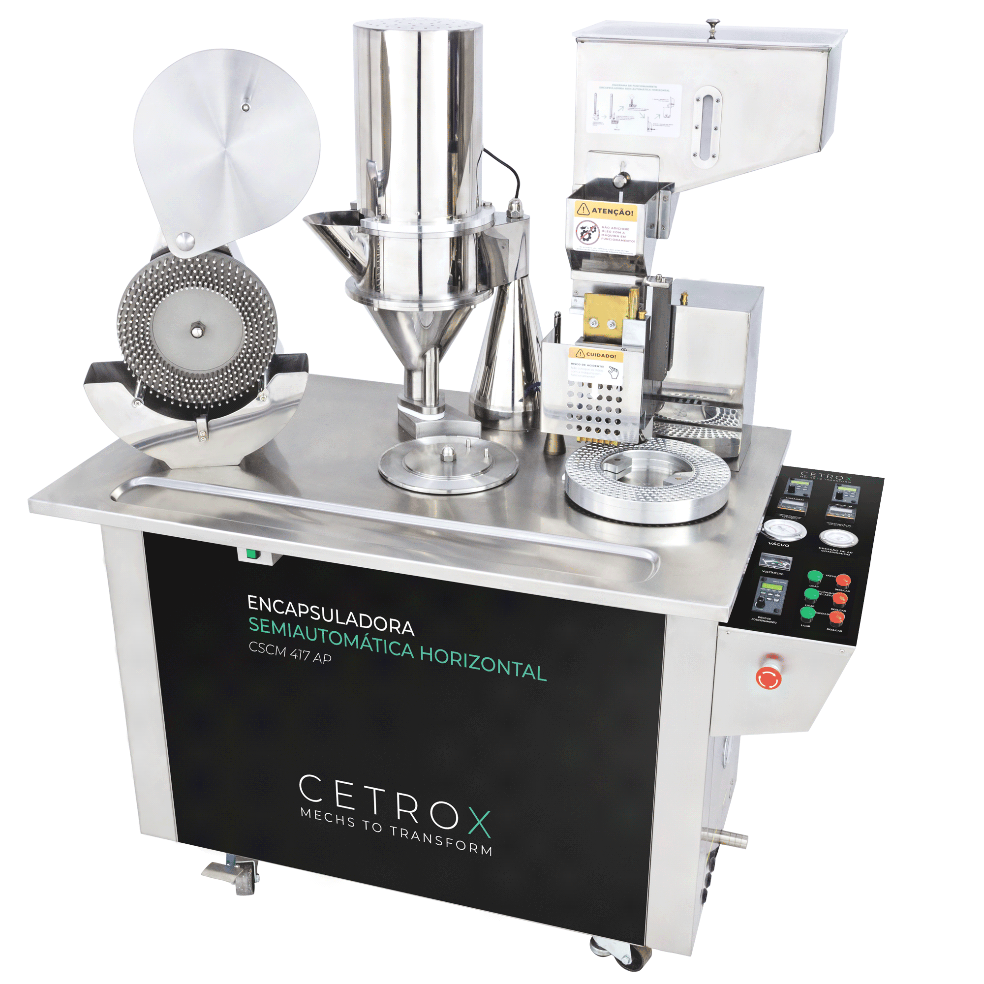 Encapsuladora Semiautomática Horizontal CSCM 417 AP - imagem 1