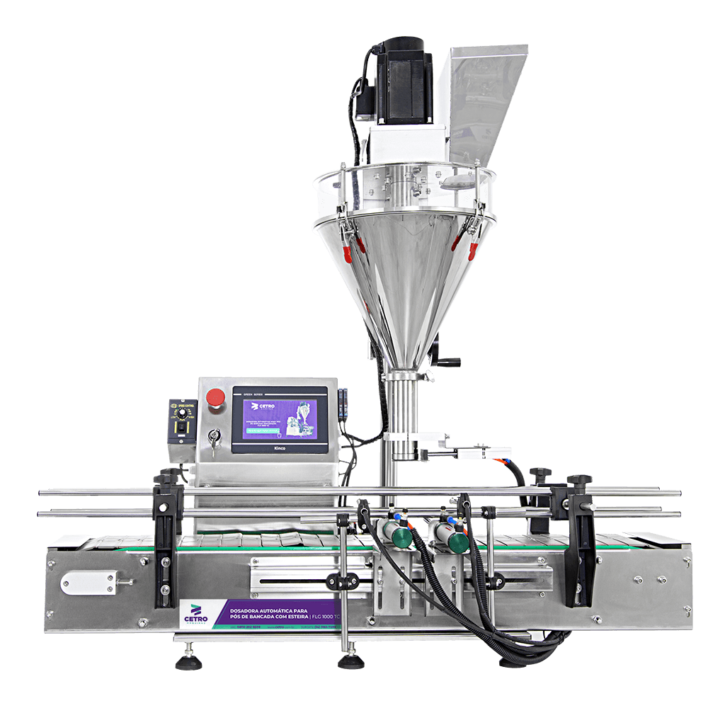 Dosadora Automática para Pós de Bancada com Esteira CADM VA-500 T C - imagem 1